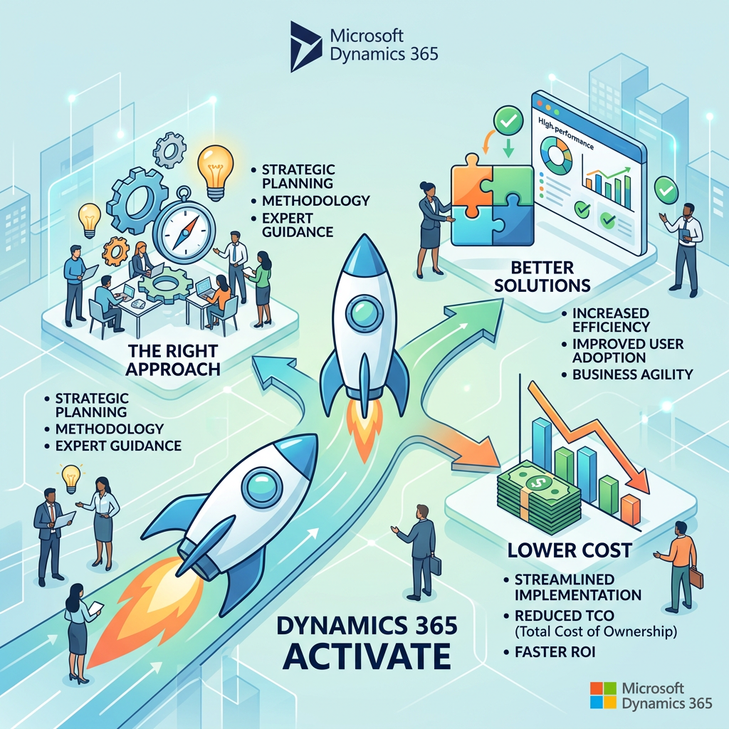 Dynamics 365 Activate: How the Right Approach Delivers Better Solutions at Lower Cost