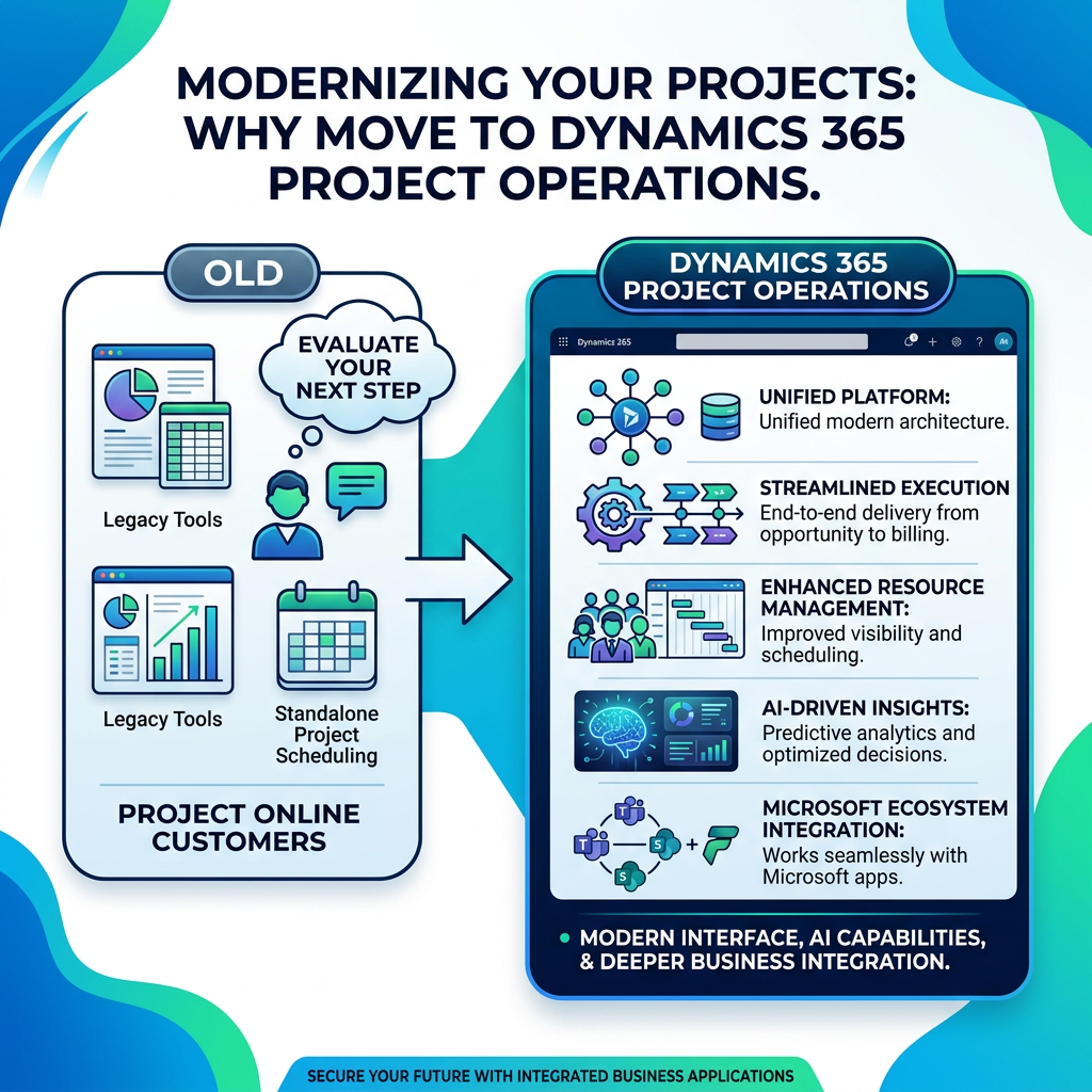 Why Project Online Customers Should Evaluate Dynamics 365 Project Operations